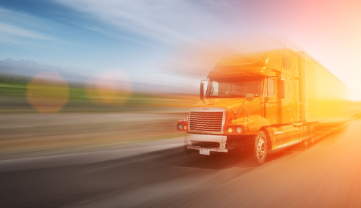 How to drive safely around trucks