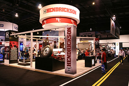 Hendrikson booth at Truck World 2016
